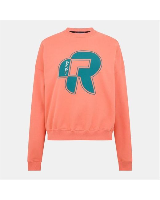 Red Run Pink Crew Neck Sweater