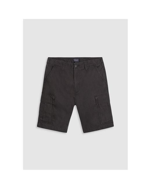 Levi's Gray Carrier Meteorite Cargo Shorts for men