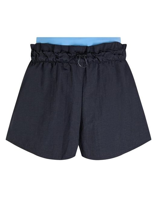 Off-White c/o Virgil Abloh Black Lightweight Woven Tracksuit Shorts