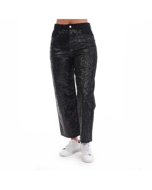 Emporio Armani Black J31 Regular-Fit Jeans