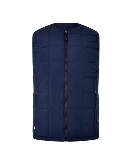 Aquascutum Black Reversible Check Sleeveless Gilet for men