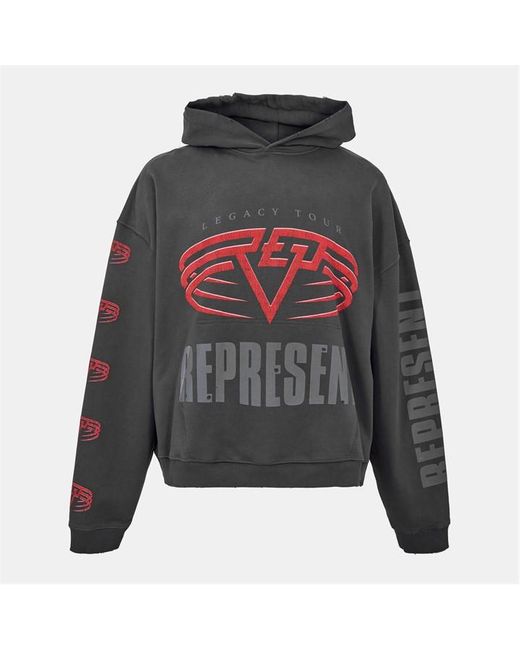 Represent Gray Rep Living Legacy Hoodie for men