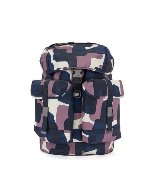 Boss Blue Meridian Backpack for men