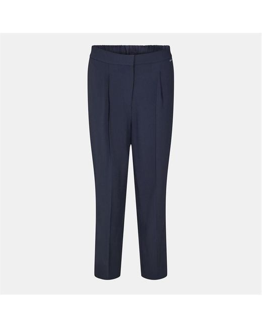 Boss Blue Talosa Straight Leg Trousers
