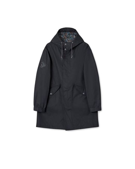 Pretty Green Blue Pg Walker Ovsz Parka Sn44 for men