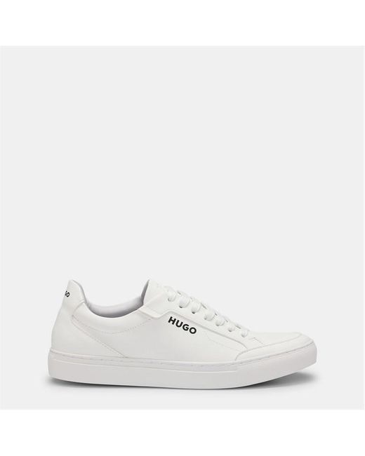 HUGO White Futurism Low-Top Trainers for men