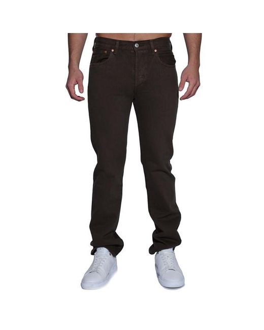 Levi's Black Original Motion Sickn Straight Leg Jeans for men