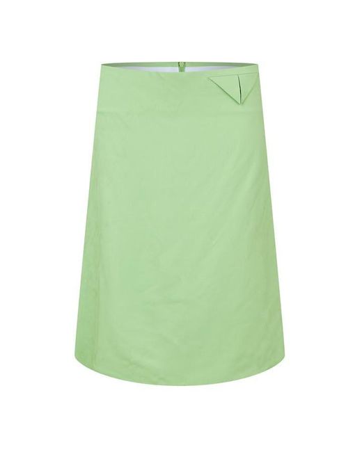 Bottega Veneta Green Midi Skirts