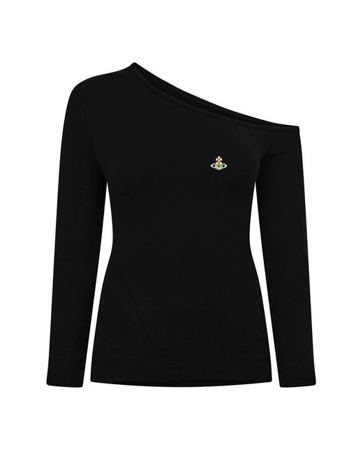 Vivienne Westwood Black Viv Hebo Long Sleeve T-Shirt
