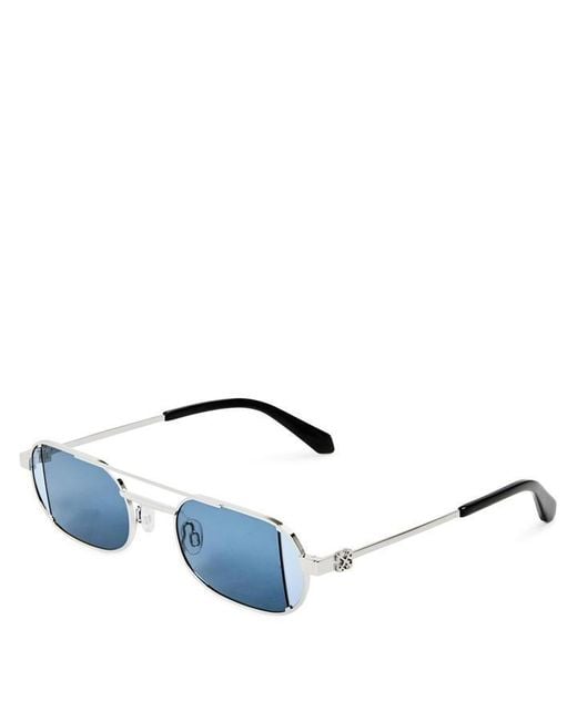 Off-White c/o Virgil Abloh Blue Off Lynn Sunglasses 99