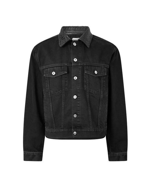 Bottega Veneta Black Denim Jacket for men