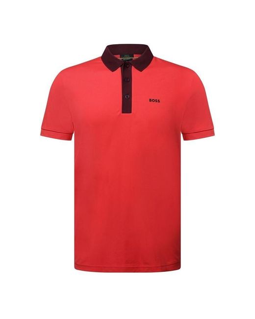 Boss Red Paule Rib Polo Shirt for men