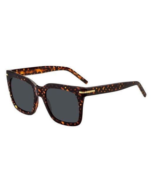Boss Black Square Round Sunglasses
