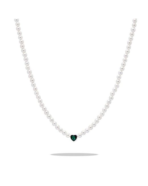 Common Lines Metallic Capri Necklace