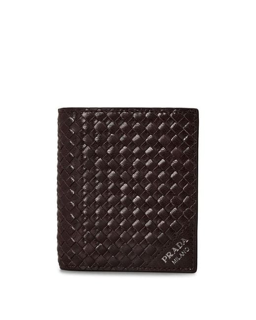 Prada Black Wvn Bill Sn64 for men