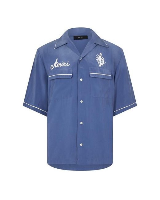 Amiri Blue Saturday Shirt for men