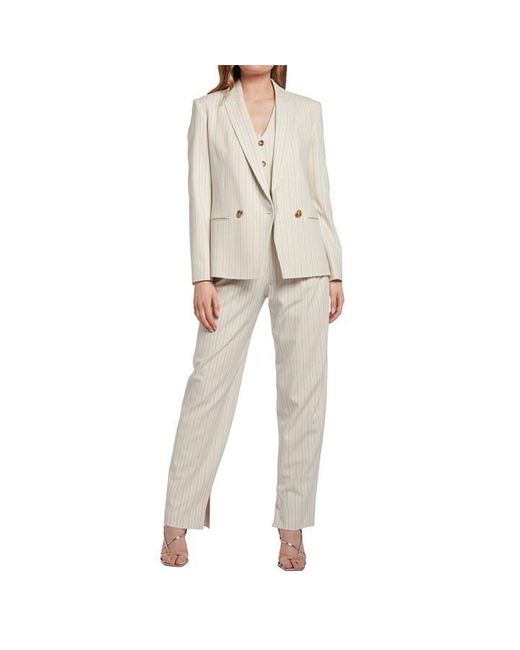 Ted Baker Natural Kllara Double Breasted Jacket