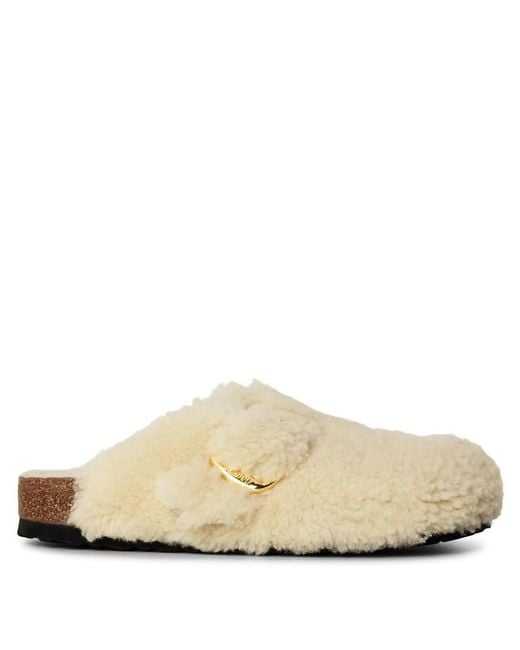 Birkenstock Natural Bstk Boston Big Buck Ld64