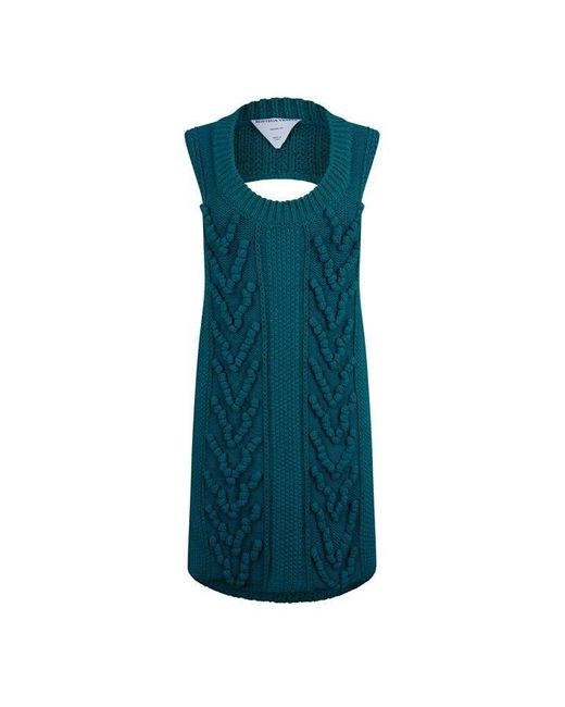 Bottega Veneta Green Swing Dress