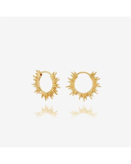 Rachel Jackson Metallic God Hug Hoop Earrings