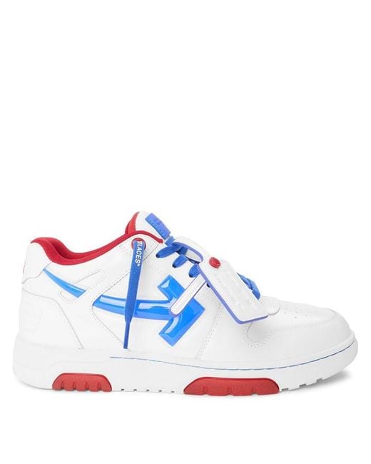 Off-White c/o Virgil Abloh Blue Low-Top Trainers for men