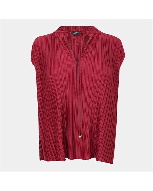 Boss Red Emalla Short Sleeve Polo Shirt