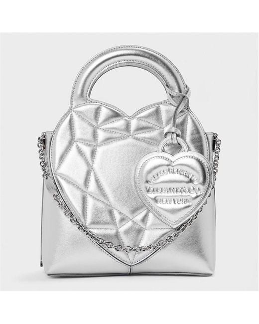 Tiffany & Co Gray Padded Tote Bag
