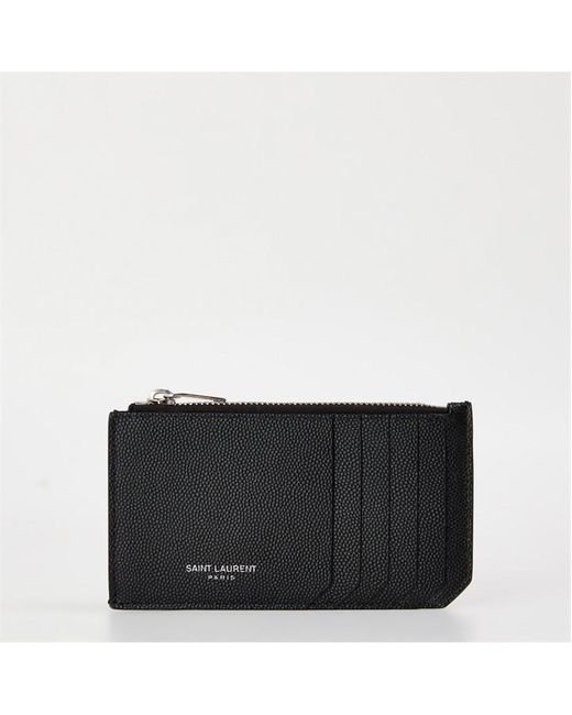 Saint Laurent Black Wallets & Cardholders for men