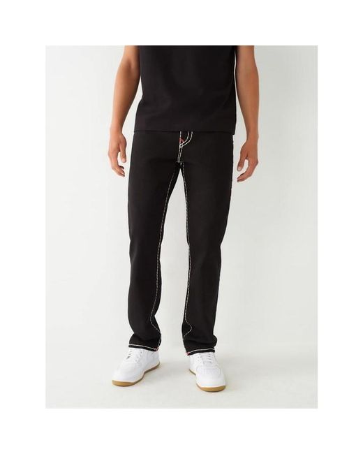 True Religion Black Rky Dbl Supr Fl for men