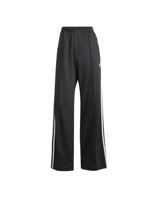Adidas Originals Gray Firebird Open Hem Woven Joggers