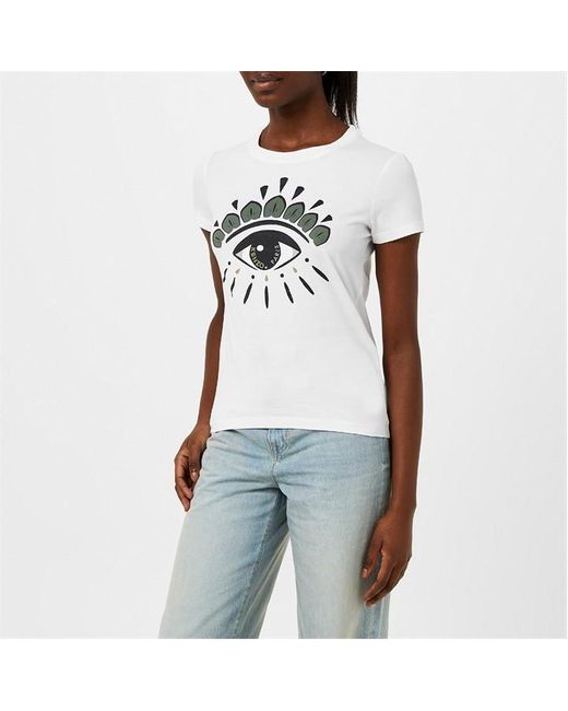 KENZO White Eye Icon T Shirt