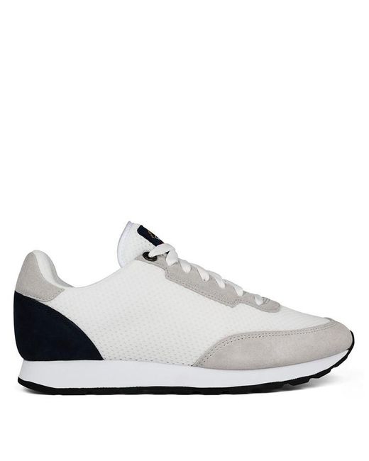 Paul & Shark White Leopard Mesh Trainers for men
