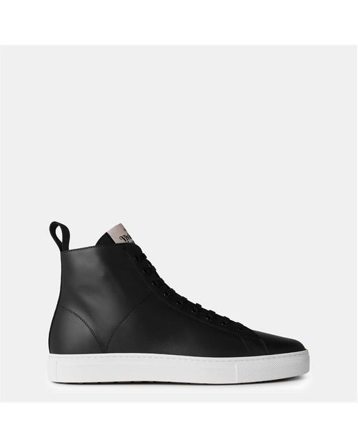 Vivienne Westwood Black Leather High Tops for men