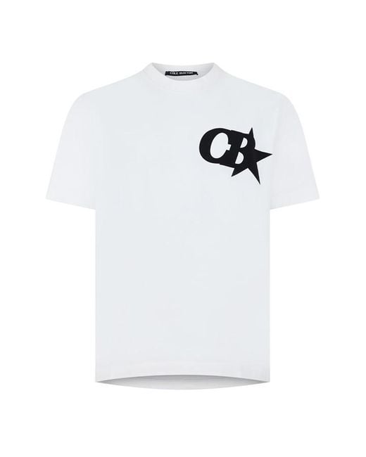 Cole Buxton White Cb Star T-shirt for men