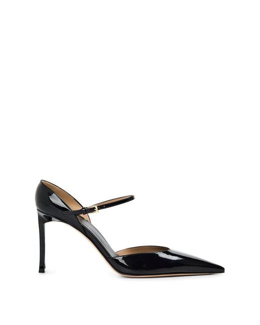 Tom Ford Black Heeled Mary Jane Stiletto Court Shoes