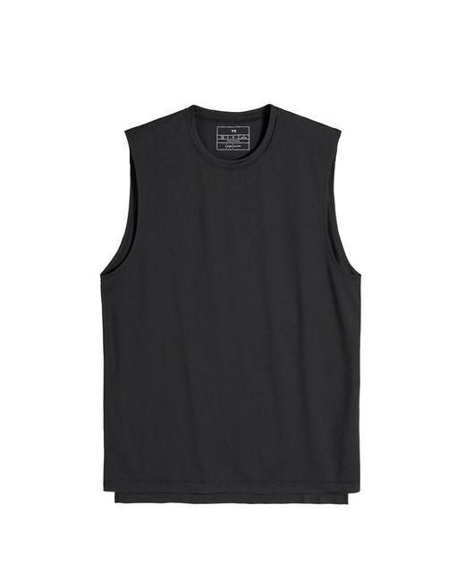 Y-3 Black Performance Running Vest for men