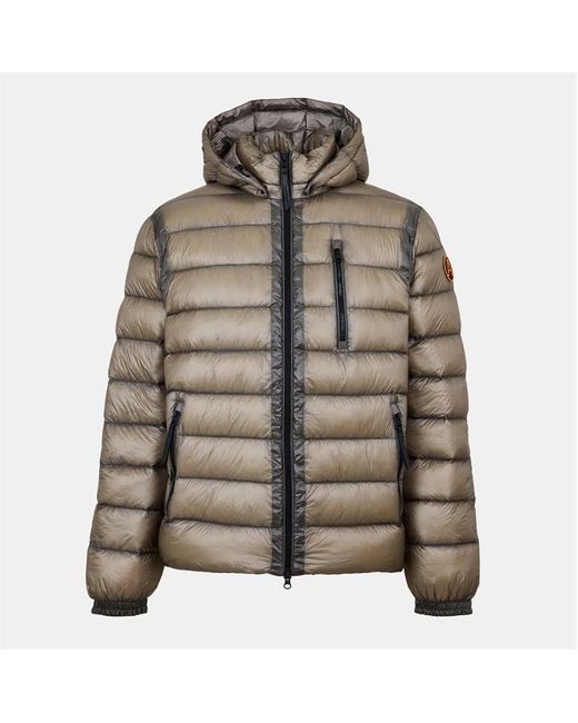 ARCTIC ARMY Green Commando Heavyweight Puffer Jacket for men