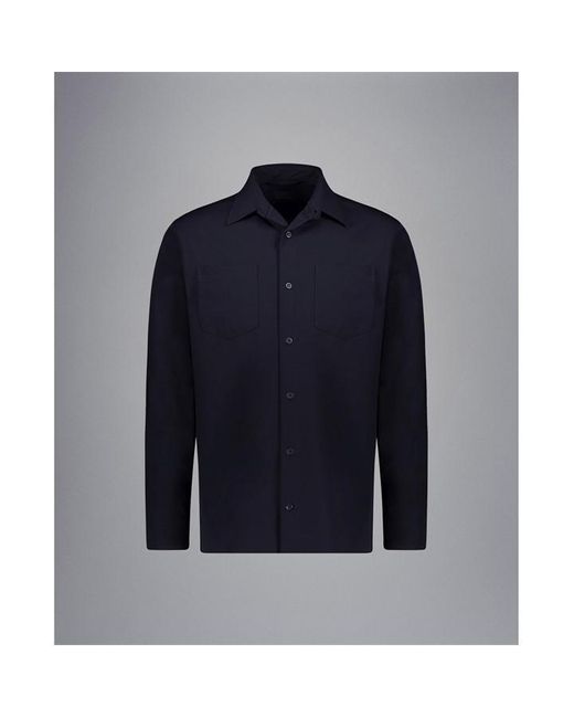 Paul & Shark Blue Shark Fin Shirt for men