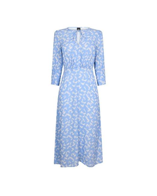 Boss Blue Jersey Skirt