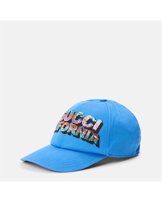 Gucci Blue Adjustable Baseball Cap