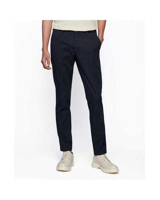 Boss Blue Kaito Slim Fit Chinos for men