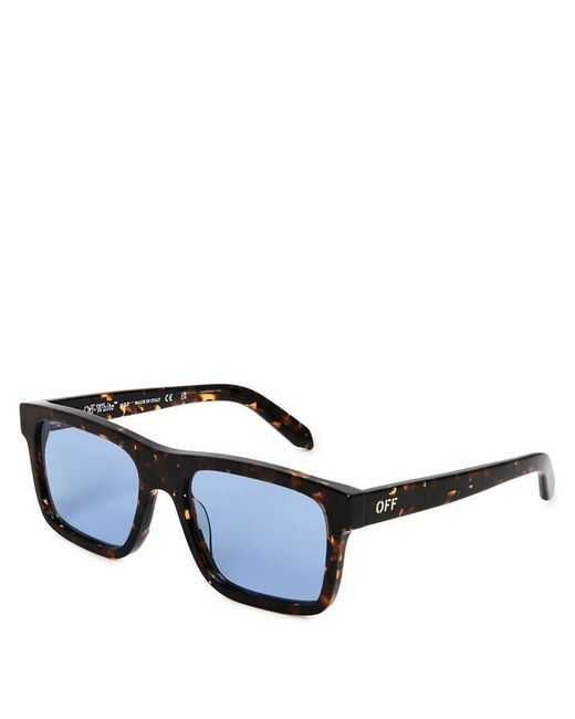 Off-White c/o Virgil Abloh Blue Off Galena Sunglasses 99