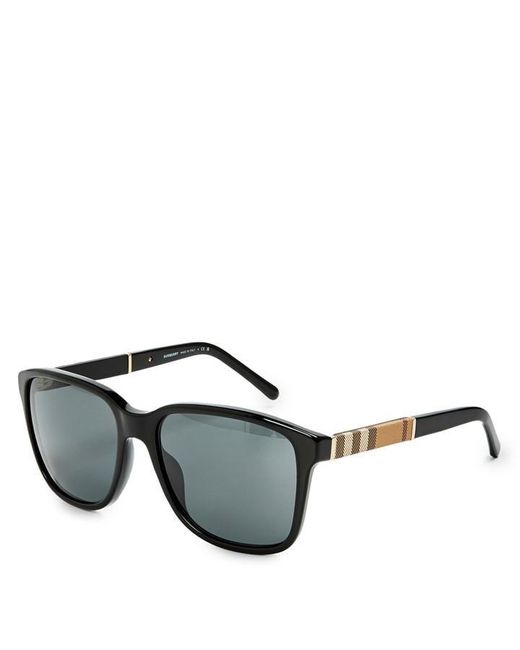 Saint Laurent Black Wayfarer Sunglasses for men