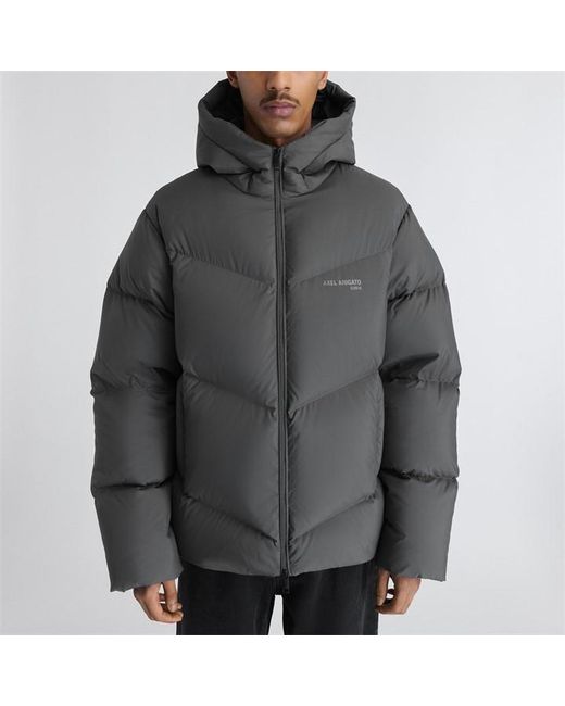 Axel Arigato Gray Medium Puffer Jacket for men