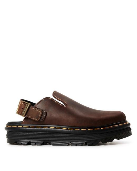 Dr. Martens Brown Zebzag Mule
