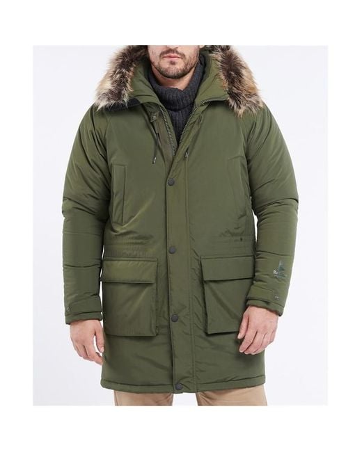 Barbour Green Gustnado Jacket for men
