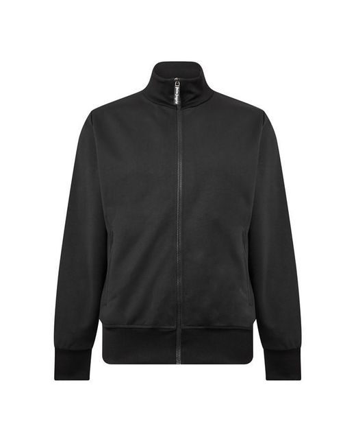Palm Angels Black Curve Track Jacket for men