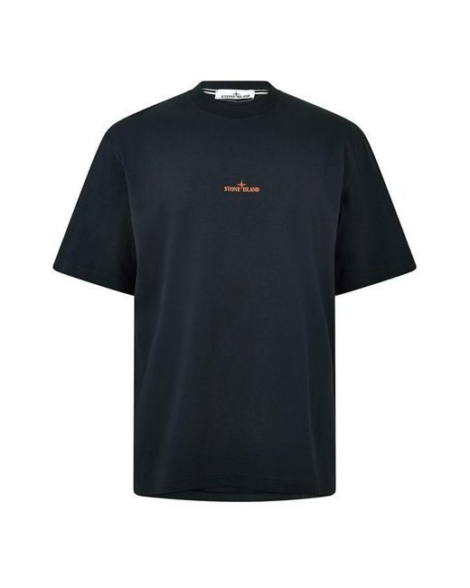 Stone Island Blue Stone Graph Tee Sn64 for men