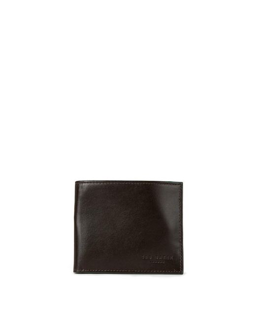 Ted Baker Black Ted Halfan Wallet Sn99 for men