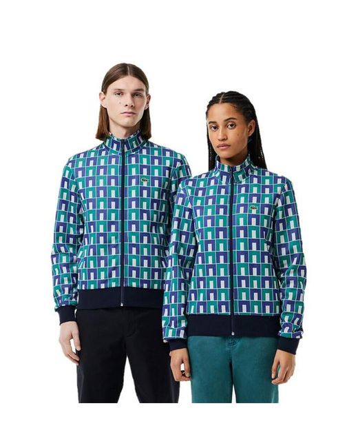 Lacoste Blue Crew Sweatshirt for men